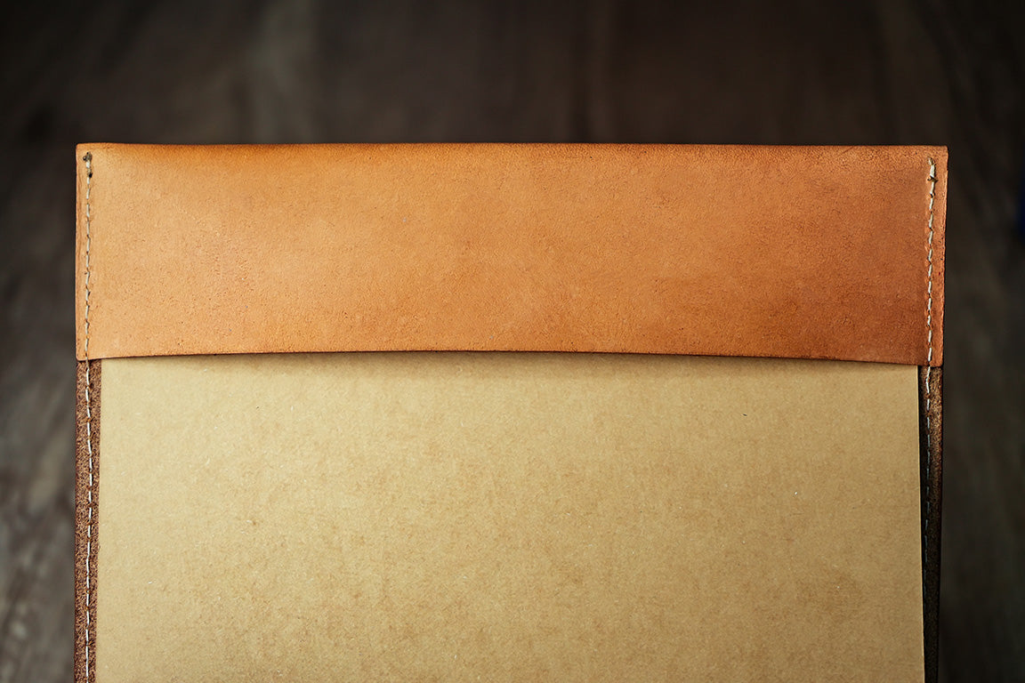 VEG TANNED B6 NOTEBOOK COVER