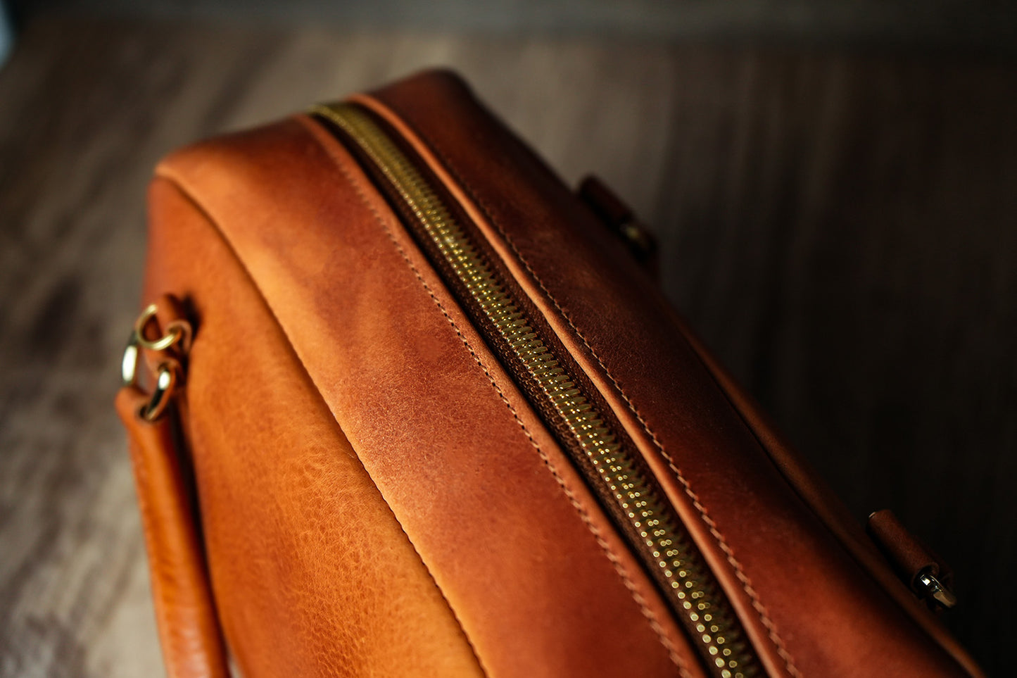 VEG TANNED MISSOURI HANDBAG