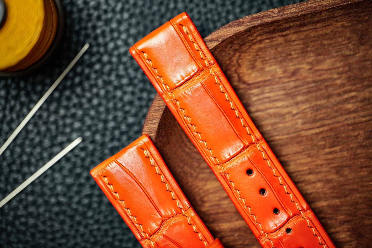 CROCODILE AND ZERMATT COMBO WATCH STRAP